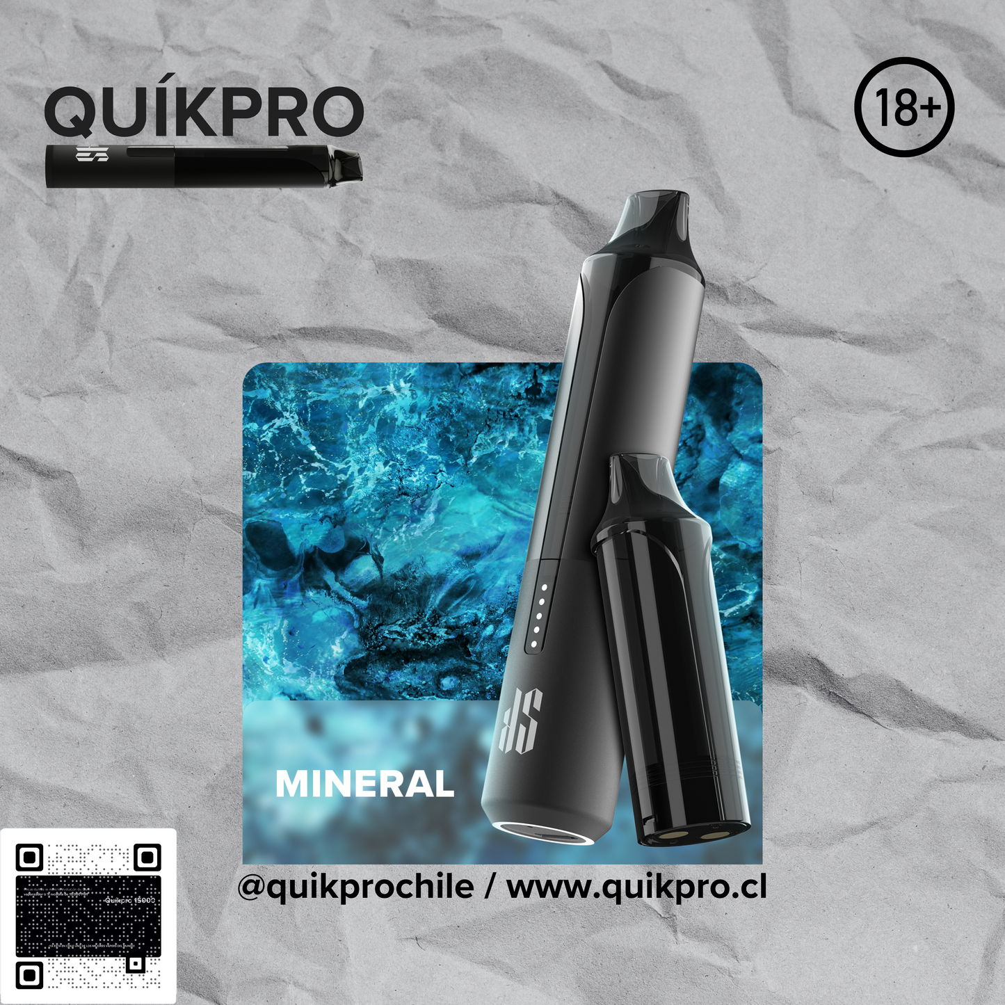 -QUIKPRO 15000 SABOR MINERAL